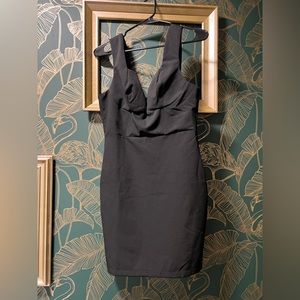 Nasty Gal black mini dress